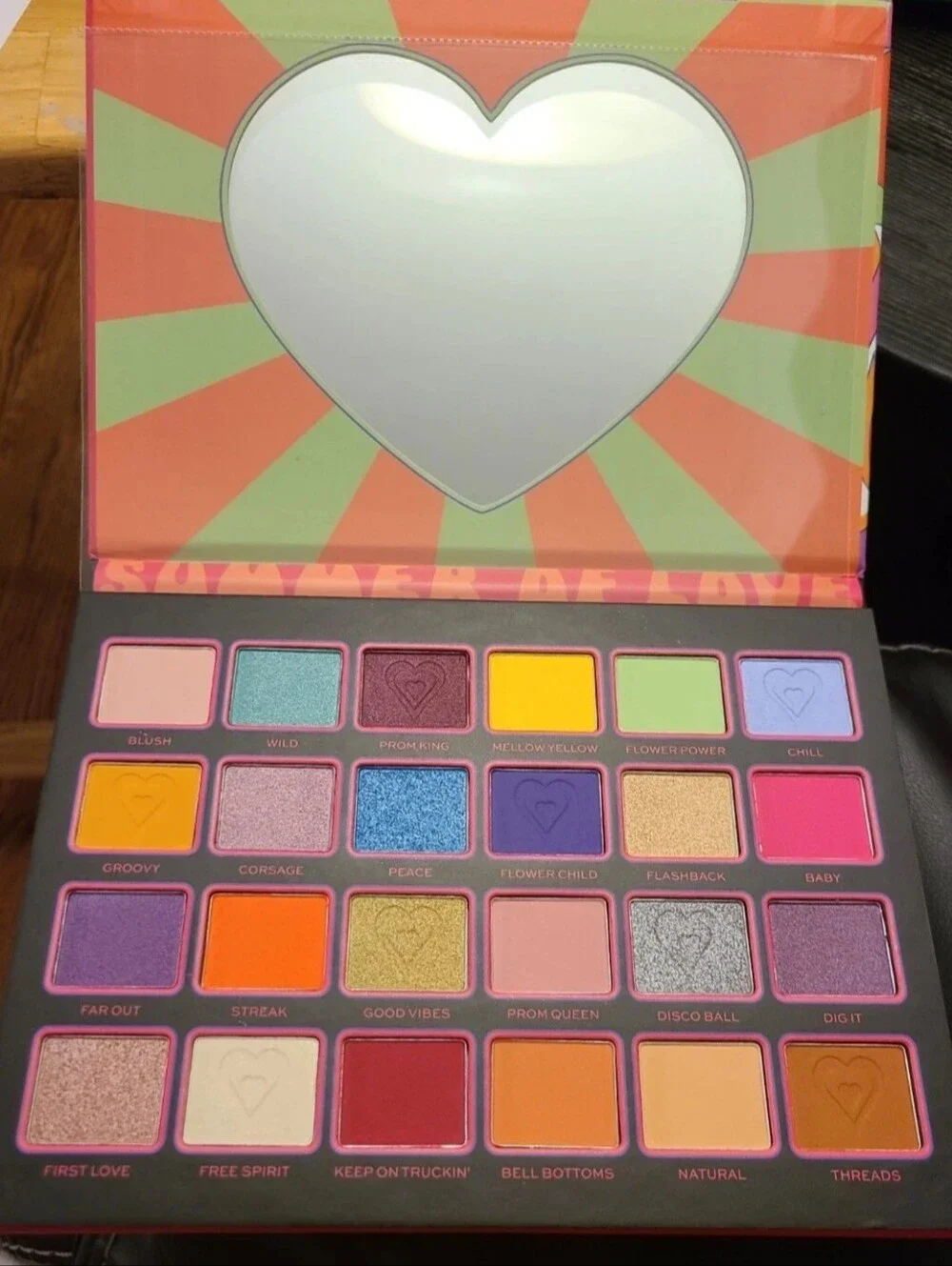 Revolution Summer of Love The Simpsons Eye Shadow Palette Set Of 2